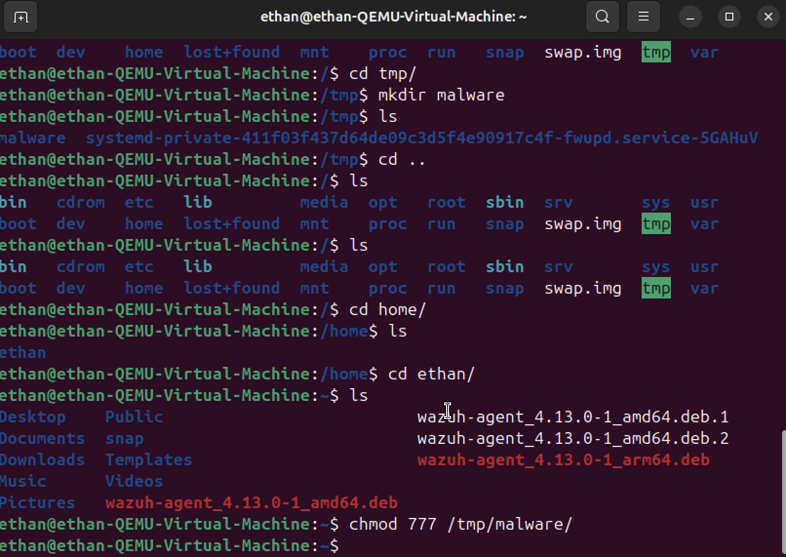 Creating Test File